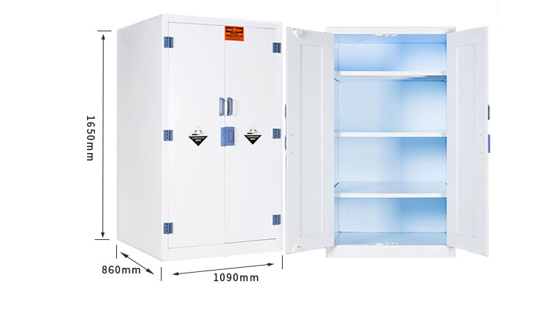 pp藥品柜、pp酸堿柜、90加侖酸堿柜、90加侖pp藥品柜，化學品安全柜海發專業生產。