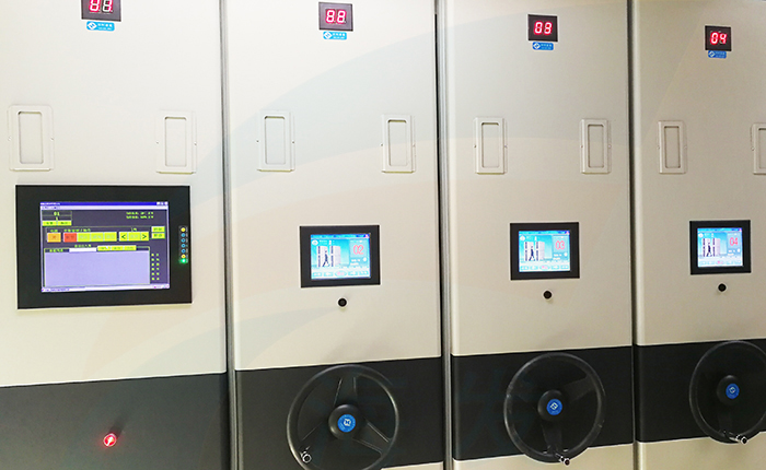 海發密集架、智能密集架、全封閉密集架、密集柜客戶案例